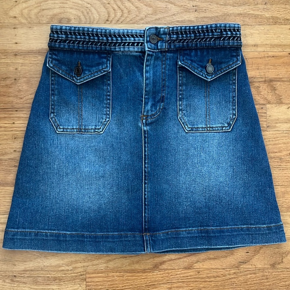 Vanessa Bruno denim mini skirt FR size 38